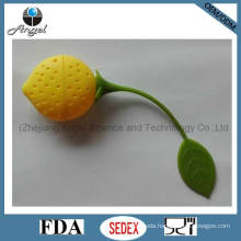 Promotional Lemon Silicone Greentea Bag Holder St04